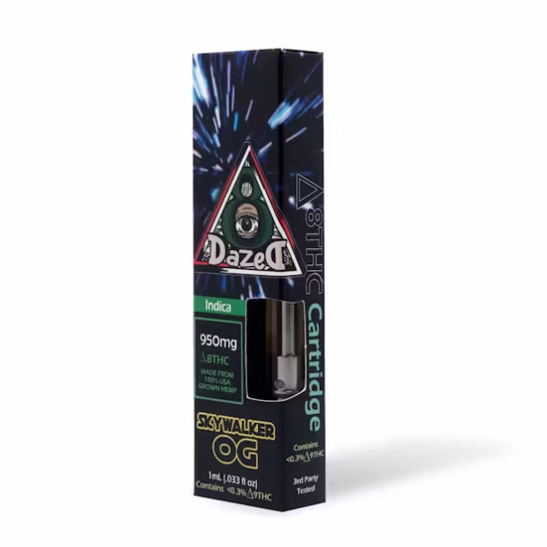 DazeD8 Skywalker OG Delta 8 Vape Cartridge UK