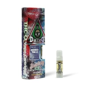 DazeD8 Stawberry Ice Live Resin THC-O Cartridge UK