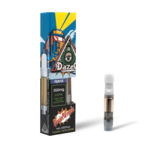 DazeD8 Trainwreck Delta 8 THC Vape Cartridge UK