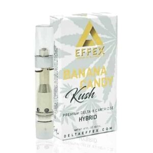 Delta Extrax Banana Candy Kush 1g Delta 8 THC Vape Cartridge UK