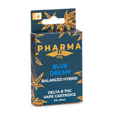 PharmaCBD Blue Dream Delta-8-THC Vape Cartridge UK